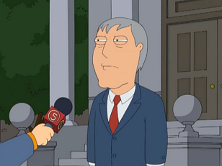 Adam West found a steady job in 2000 portraying his fictional self on "Family Guy." Creator Seth MacFarlane made sure that there were no Batman references.