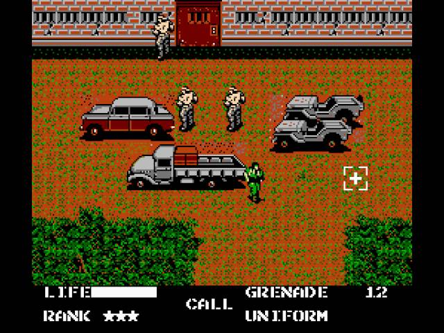 The NES version featured an extended outdoor sequence