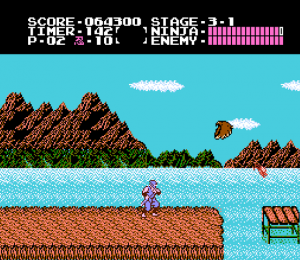 These eagles were a headache in the first Ninja Gaiden game, swooping in near ledges to attack.