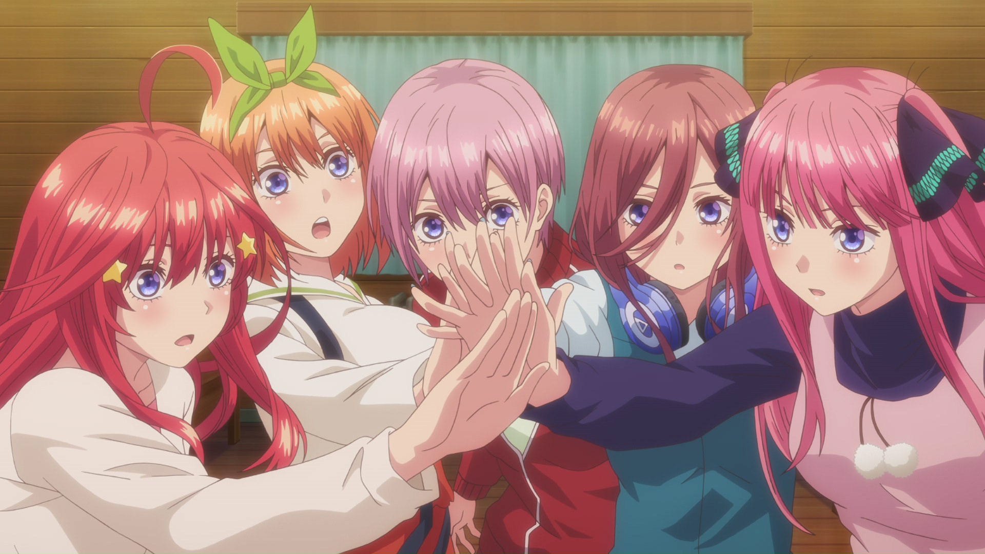 anime production - 2 versions of The Quintessential Quintuplets