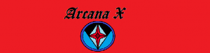 Arcana X title