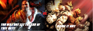 Asura vs. Kratos_title2