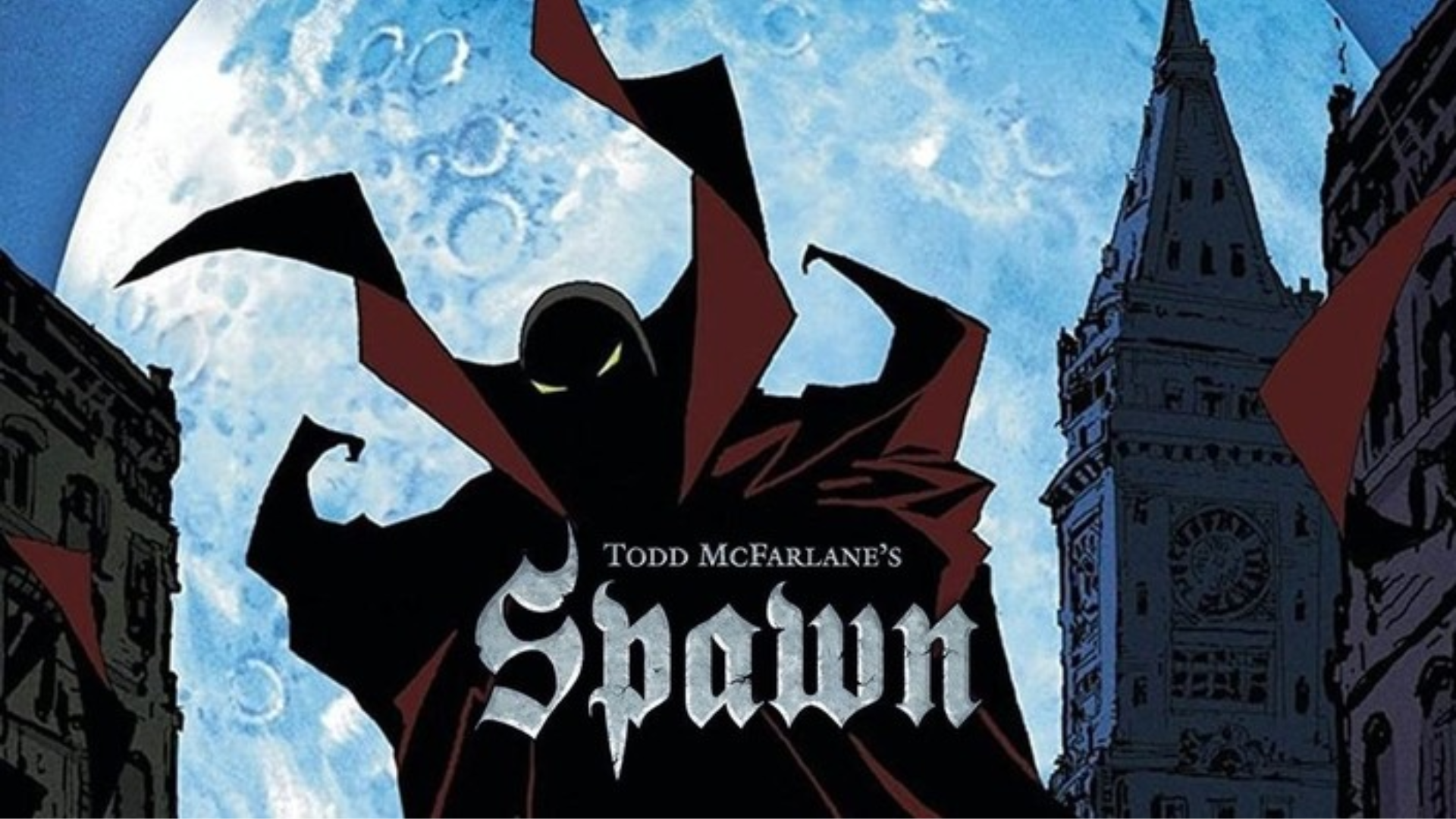 A Dark, Badass Cover From Todd McFarlane's Spawn Animated Series.