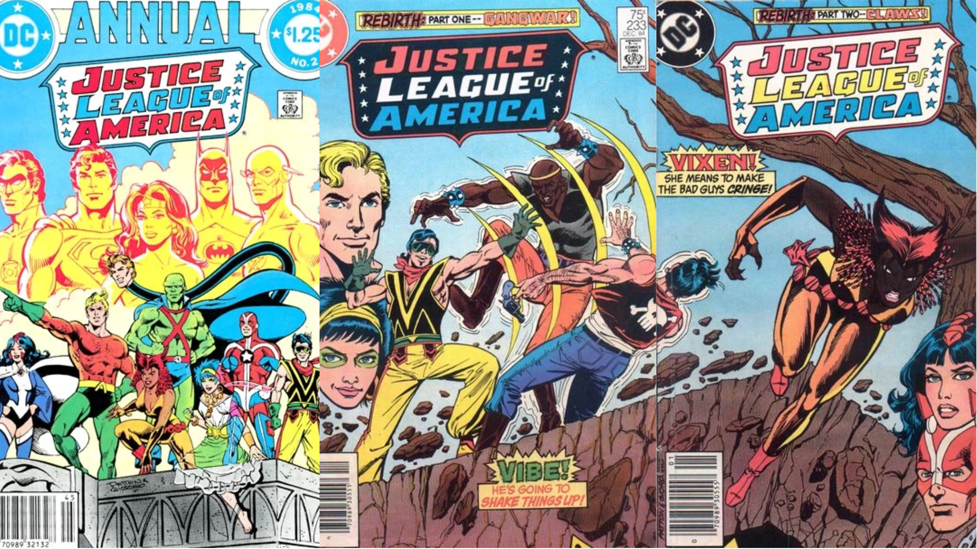 Three Wonderfully Drawn Chuck Patton Covers For Justice League Of America.