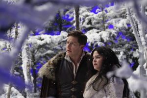 Prince Charming and Snow White head North to seek help from the Good Witch.