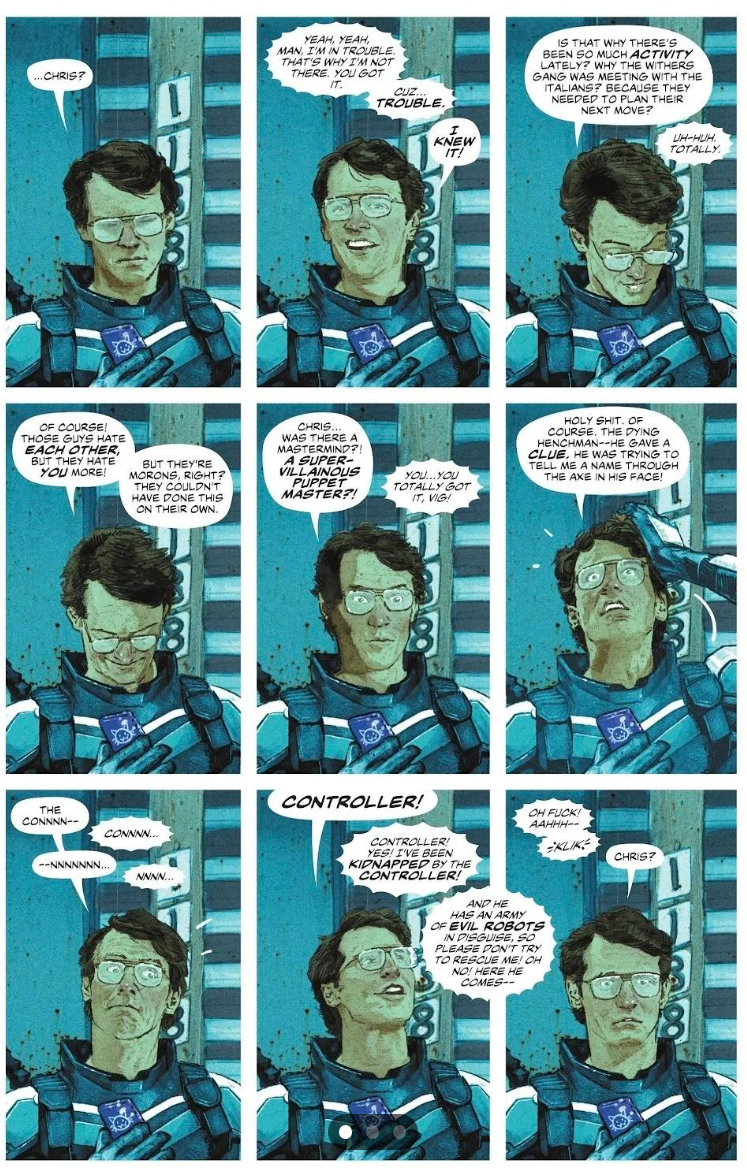 Vigilante Doing Some Logic.
