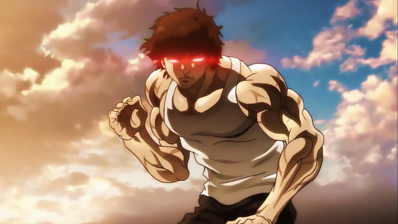 Burly muscles and next dates for fighting anime Baki Hanma-demhanvico.com.vn