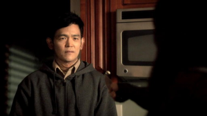 Andy Brooks (John Cho) pays Abbie a visit, telling her Crane will betray her