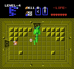 You had to use your wit to make through the dungeons in the first Legend of Zelda